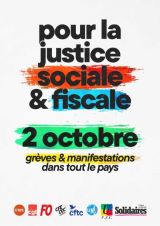 pour la justice sociale et fiscale le 2 octobre